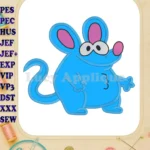 Bear in the Big Blue House Tutter Applique Design 01 - Instant Download