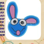 Bear in the Big Blue House Tutter Head Applique Design - Instant Download