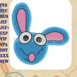 Bear in the Big Blue House Tutter Head Filled Embroidery Design - Instant Download