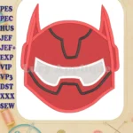 Big Hero 6 Head Filled Embroidery Design 3 - Instant Download