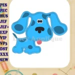 Blues Clues Applique Embroidery Design 01 - Instant Download