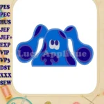 Blues Clues Applique Embroidery Design 02 - Instant Download
