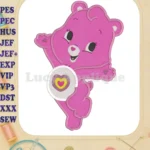 Care Bears Fill Embroidery Design 01 - Instant Download