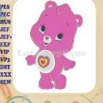 Care Bears Fill Embroidery Design 02 - Instant Download