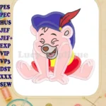 Cubbi Gummi Happy Adventures of the Gummi Bears Applique Design - Instant Download