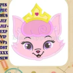 Dreamy Whisker Haven Applique Embroidery Design - Instant Download