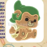 Gruffi Gummi Adventures of the Gummi Bears Filled Embroidery Design - Instant Download