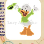 Huey Dewey and Louie Fill Embroidery Design 02 - Instant Download
