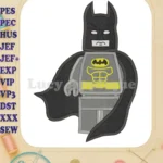 Lego Batman Fill Machine Embroidery Design - Instant Download