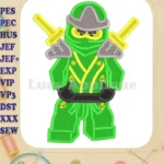 Lego Fill Machine Embroidery Design - Instant Download