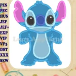 Lilo and Stitch Applique 03 Embroidery Design 2 - Instant Download