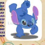 Lilo and Stitch Applique Design 04 - Instant Download