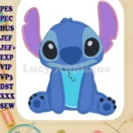 Lilo and Stitch Applique Design 05 - Instant Download