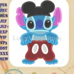 Lilo and Stitch Fill Machine 01 Embroidery Design - Instant Download