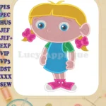 Little Einsteins Filled Embroidery Design - Instant Download