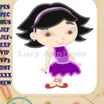 Little Einsteins June Applique Design - Instant Download