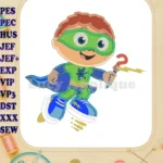 Super Why Applique Design 03 - Instant Download