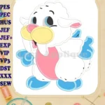 The Wuzzles Applique Design 01 - Instant Download