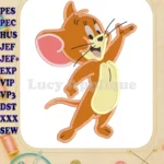 Tom and Jerry Applique Design 01 - Instant Download