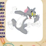 Tom and Jerry Applique Design 03 - Instant Download