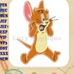 Tom and Jerry Applique Design 05 - Instant Download