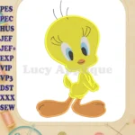 Tweety Fill Embroidery Design 05 - Instant Download