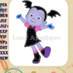 Vampirina Applique Design 03 - Instant Download