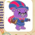 Zummi Gummi Book Adventures of the Gummi Bears Applique Design - Instant Download