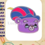 Zummi Gummi Head Adventures of the Gummi Bears Applique Design - Instant Download