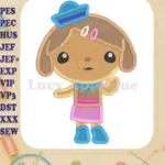 Dashi The Octonauts Fill Machine Embroidery Design - Instant Download
