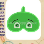 Gekko Pj Masks Fill Machine 01 Embroidery Design - Instant Download