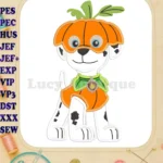 Marshall Paw Patrol Halloween Applique Design 01 - Instant Download