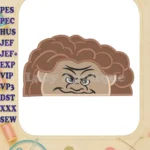 Maui Moana Head Fill Machine Embroidery Design - Instant Download