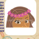 Moana Fill Machine Embroidery Design - Instant Download