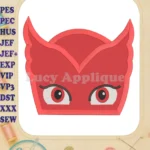 Owlette Pj Masks Fill Machine 01 Embroidery Design - Instant Download