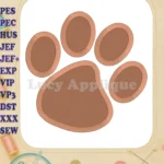 Paw Patrol Fill Machine Embroidery Design - Instant Download