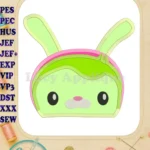 Tweak Bunny Octonauts Applique Embroidery Design - Instant Download