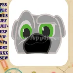 Bingo Puppy Dog Pals Applique Embroidery Design - Instant Download