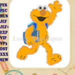Elmo Applique Design 02 - Instant Download