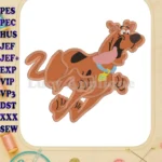Scooby Doo Applique Design 05 - Instant Download