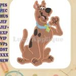 Scooby Doo Fill Embroidery Design 01 - Instant Download