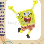 SpongeBob SquarePants Fill Embroidery Design 04 - Instant Download