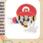 Super Mario Fill Machine 02 Embroidery Design - Instant Download