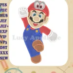Super Mario Odyssey Fill Machine 01 Embroidery Design - Instant Download