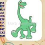 Arlo The Good Dinosaur Applique Design 01 - Instant Download