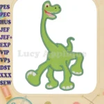 Arlo The Good Dinosaur Fill Embroidery Design 01 - Instant Download
