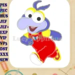 Baby Gonzo Muppet Babies Applique Design 02 - Instant Download