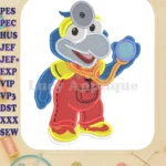 Baby Gonzo Muppet Babies Fill Embroidery Design 03 - Instant Download