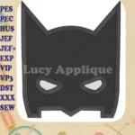 Batman Head Fill Machine Embroidery Design 2 - Instant Download