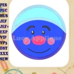 Biggie Trolls Applique Machine Design - Instant Download